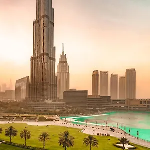 شقة Elite Royal - Full Burj Khalifa & Fountain View - Signature - 2 Bedrooms & 1 Open Bedroom Without Partition الإمارات العربية المتحدة
